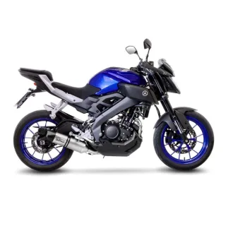 LeoVince Sport Auspuff Komplettanlage LV ONE EVO Edelstahl Yamaha MT-125 Bj.2017-2019 EURO4 +Kat+ABE
