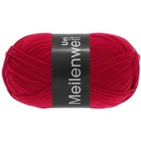 LANA GROSSA MEILENWEIT 100 g UNI Häkelwolle, 420 m (4-fach Sockenwolle in 25 Uni-Farben), 100 g