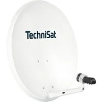 TechniSat TECHNITENNE 70 mit Quattro-Switch-LNB Sat-Spiegel (70 cm, Stahl, Quattro-Switch-LNB für 4 Teilnehmer, Ultra-HD, inkl. Masthalterung)