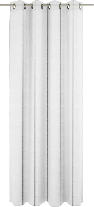 Wirth Gardine "Chloé" Ösen 1 Stk. tlg. Fertigstore mit Ösen (Ø 4 cm) nach Maß