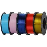 KINGROON Filament 3D Drucker PETG Filament 1,75mm 5KG Set 5 Farben, Hohe Maßgenauigkeit & Zähigkeit 3D-Druckmaterialien