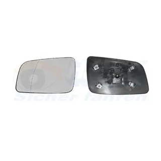 Van Wezel Au?enspiegelglas rechts beiheizbar Opel Astra G