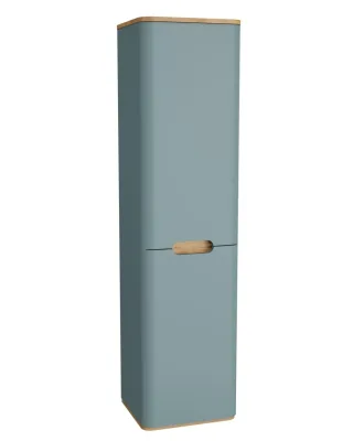 VitrA Sento Hochschrank mit Wäschekorb Türanschlag links Fjordgrün Matt,65908 65908