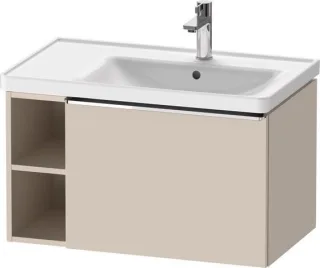 Duravit D-Neo Waschtischunterbau wandhängend Taupe Matt 784x452x440 mm - DE4257010910000 DE4257010910000
