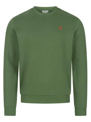 U.S. POLO ASSN. Herren Sweatshirt Pullover USJaxxon aus Baumwollmix