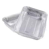 Fett-Auffangschalen für Baron, Crown, Regal Q, Imperial QS, Tropfschale aluminium, 3 Stück