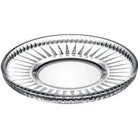 Pasabahce Teeglas Elysia Untersetzer in Kristalloptik - ø13 cm - 6 teiliges Set, 6-tlg., Glas, 6-teilig
