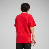PUMA T-Shirt X HARRY POTTER RELAXED GRAPHIC TEE sportlicher Stil, Rundhalsausschnitt, Kurzarmdesign