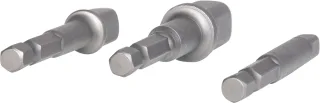 KS Tools 1/4" Vierkant-Adapter-Satz, 3-tlg - 514.1105