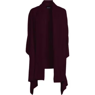 Großer CashTouch Cape-Schal für Damen, Damen, size: regular, Rot, Polyester, by Lands' End