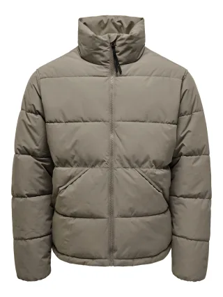 ONLY&SONS - ONSPACK LIFE PUFFER JACKET OTW VD Walnut - Gr. - XXL