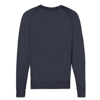 Fruit of the Loom - Sweatshirt für Herren/Damen Unisex Raglanärmel (Marineblau)