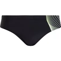 Energetics Badehose He.-Badehose Norm Briefs M BLACK/GREEN LIME