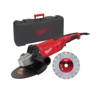 Milwaukee Winkelschleifer 2200 W AG 22-230 E D-SET - 4933440300