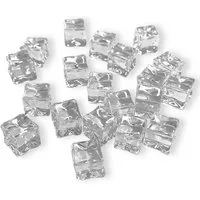 naninoa GmbH Streudeko Deko-Eiswürfel aus Kunststoff 18mm 20 Stück, Bar Deko, Tischdeko