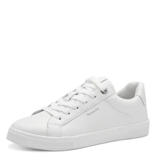 Tamaris - Da.-Schnürer white uni - Gr. - 37