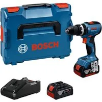 Bosch Professional Akku-Schlagbohrschrauber »GSB 18V-65«, Inkl. 2x Akku GBA 18V 5,0Ah, in L-BOXX 136N