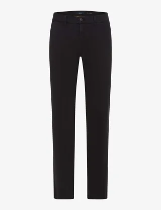 Eurex Herren Flatfronthose Style THILO BLACK, schwarz, Gr. 27U