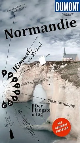 DUMONT direkt Reiseführer Normandie: Mit großem Faltplan