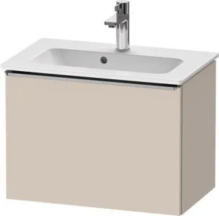 Duravit D-Neo Waschtischunterbau wandhängend Taupe Matt 610x372x440 mm - DE4268070910000 DE4268070910000