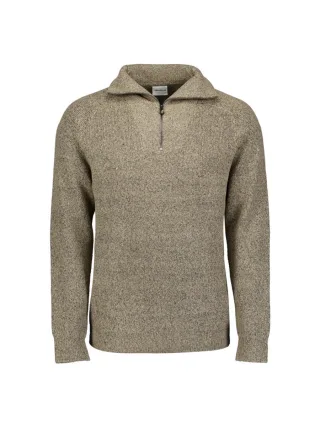 No Excess - Pullover aus einer warmen Wollmischung beige - Gr. - XXL