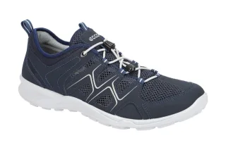 Ecco Herrenschuhe TERRACRUISE LT blau marine concrete Sneakers flexibel & atm...