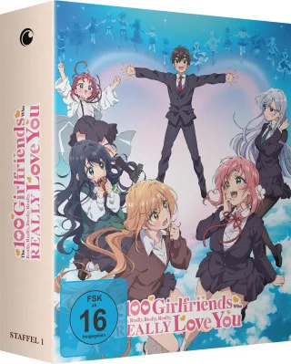 The 100 Girlfriends Who Really Really Really Really REALLY Love you - Staffel 1 - Vol. 1 - [DVD] mit Sammelschuber
