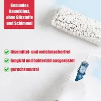 DICHTON Wand- und Deckenfarbe D.49W Anti Schimmel Farbe in matt weiß oder tönbar, weiß matt, Feuchtraumfarbe, Antischimmelfarbe