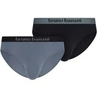 Bruno Banani Slip Flowing (2er Pack) mit Logobund