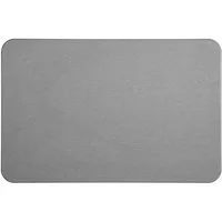 5five Simply Smart Badematte Kieselgur-Matte Grau, 60 x 39 cm, Kieselgur (Diatomit)