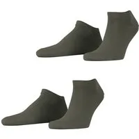 Esprit Sneakersocken Basic Uni 2-Pack Sneakersocken (2-Paar) mit hohem Baumwollanteil