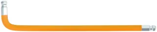 KS Tools Doppel-Kugelkopf-Innensechskant-Winkelstiftschlüssel, XL, farbig orange - 151.4308