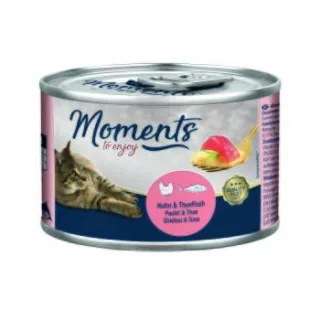 MOMENTS Adult Huhn und Thunfisch 24x140 g