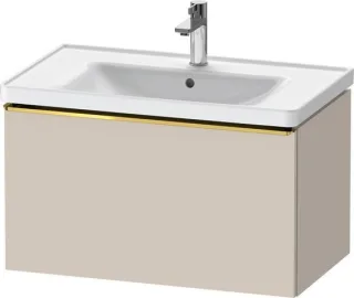 Duravit D-Neo Waschtischunterbau wandhängend Taupe Matt 784x452x440 mm - DE4255034910000 DE4255034910000