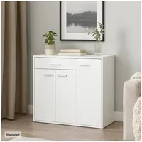 HTI-Living Sideboard Sideboard Nina Weiß (Stück, 1 St., 1 Sideboard), Anrichte Kommode Schrank