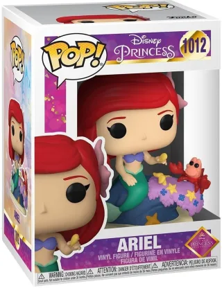 Funko Pop! Disney: Ultimate Princess - Ariel - Disney Princesses - Disney Prinzessinnen - Vinyl-Sammelfigur - Geschenkidee - Offizielle Handelswaren - Spielzeug Für Kinder und Erwachsene