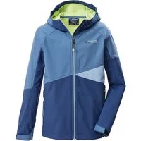 Killtec Softshelljacke KOS 142 BYS SFTSHLL JCKT Wind- und wasserabweisende Kinderjacke, Colourblock-Design