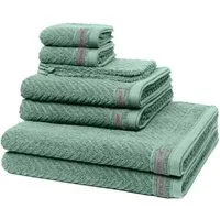 ROSS Handtuch Set Smart, Frottee (Spar-Set, 8-St), 2 X Wasch- 2 X Gäste- 2 X Dusch- 2 X Handtuch im Set - Baumwolle