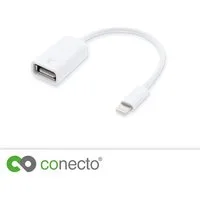 conecto USB-OTG Adapter-Kabel mit 8-pin-Stecker für Apple iPhone 5 - X + iPad USB-Kabel