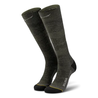 SALEWA - Ortles Merino Knee Socke Damen - Grün (Gr.42-44)