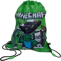 Minecraft Gymbag MINECRAFT Gymbag Turnbeutel Tasche Sporttasche Beutel Einkaufstasche