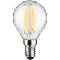 Paulmann LED-Leuchtmittel Eco-Line Tropfen 840lm 4W 3000K klar 230V, E14, 1 St., Warmweiß