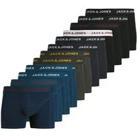 Jack & Jones Trunk JACBOLT SOLID TRUNKS 12 PACK (Packung, 12-St) Baumwollmischung, elastischer Bund