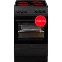 Amica Elektro-Standherd SHC 11509 SM, Steam Clean, Kompakter Kochkomfort für den täglichen Küchenalltag