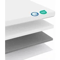 emerspring, Topper Matratzentopper Comforte, Memory-Schaum, H2 H3, 7 cm, wendbar, 7 cm hoch, 7 cm, zwei Härtegrade: H2 weich oder H3 fest – einfach wendbar