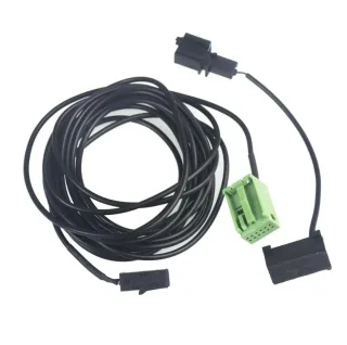 SDS Sprachsteuerung Mikrofon + Kabelbaum Bluetooth für VW Radio RCD RNS 510 RNS 315 / Skoda Columbus