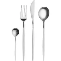 Picard & Wielpütz Solingen Besteck-Set Franzi, wahlweise als 24-, 30- oder 60-teiliges Set erhältlich (24-tlg), 6 Personen, Chromnickelstahl 18/10, modernes und außergewöhnliches Design