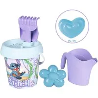 Smoby Sandform-Set Outdoor Spielzeug Eimergarnitur und Gießkanne Disney Stitch 7600862185