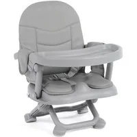 OUNUO Kinderstuhl Sitzerhöhung Baby Tragbar Stuhl Booster Sitz mit Tablett Klappbar