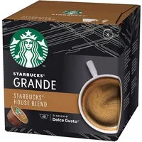 Starbucks Kaffee, Starbucks Dolce Gusto House Blend Grande Arabica Kaffee 102g